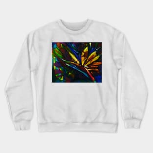 Bird of paradise flower Crewneck Sweatshirt